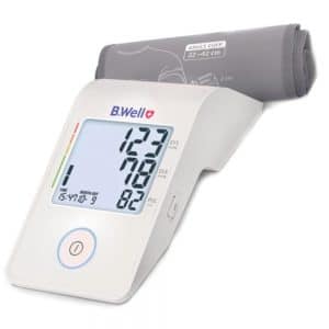 فشارسنج دیجیتال بی ول BWELL MED53 همراه با آداپتور (بازویی)